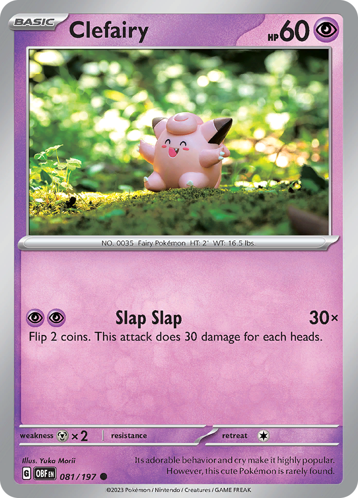 Clefairy (081/197) [Scarlet & Violet: Obsidian Flames] | Odin's Place