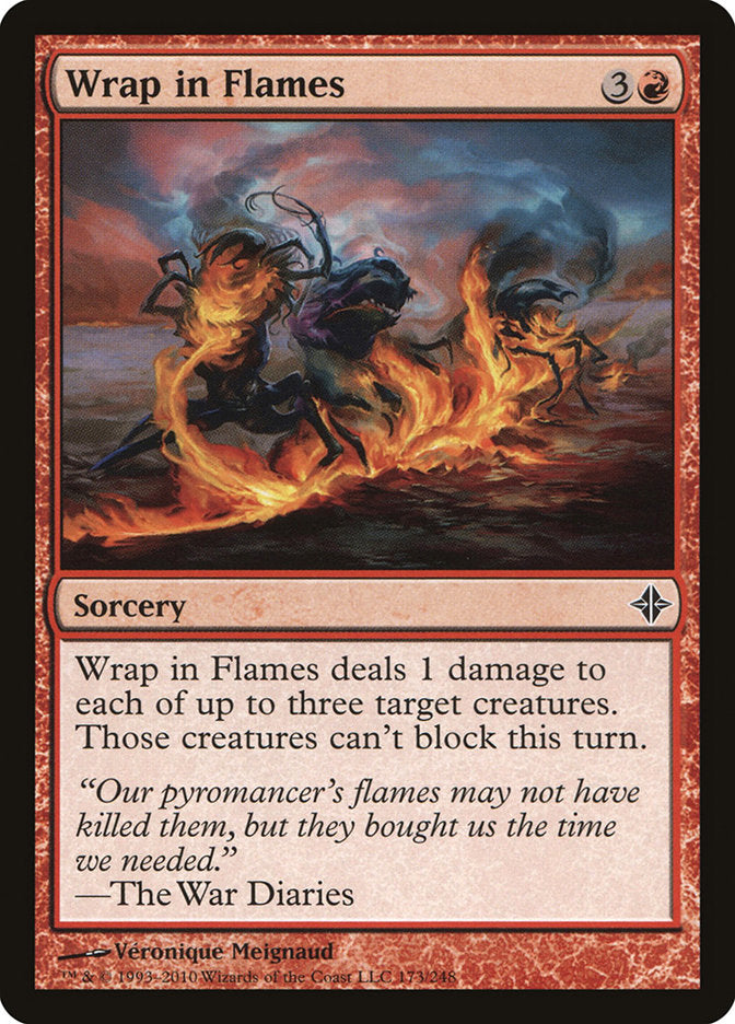 Wrap in Flames (173) [Rise of the Eldrazi] | Odin's Place