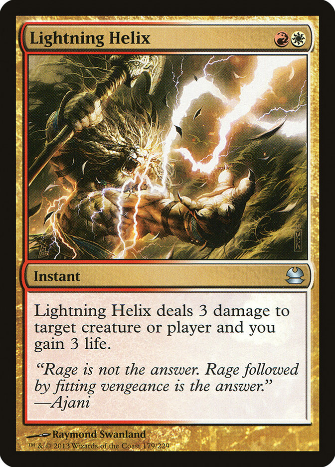 Lightning Helix (179) [Modern Masters] | Odin's Place