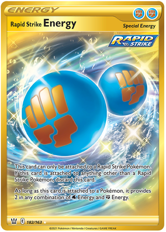 Rapid Strike Energy (182/163) [Sword & Shield: Battle Styles] | Odin's Place
