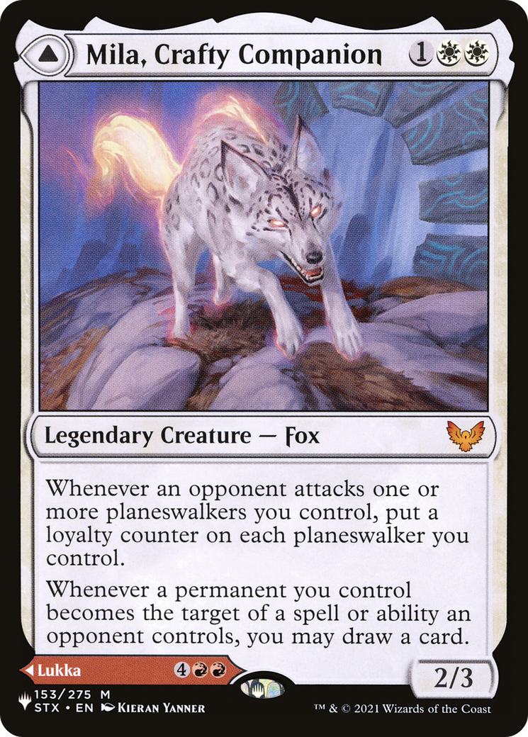 Mila, Crafty Companion // Lukka, Wayward Bonder [Secret Lair: From Cute to Brute] | Odin's Place