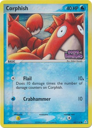 Corphish (63/110) (Stamped) [EX: Holon Phantoms] | Odin's Place