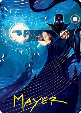 Negate Art Card (Gold-Stamped Signature) [Strixhaven: School of Mages Art Series] | Odin's Place