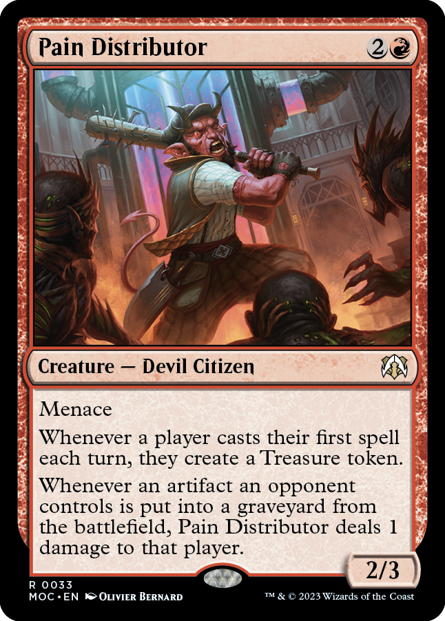 Pain Distributor [March of the Machine Commander] | Odin's Place