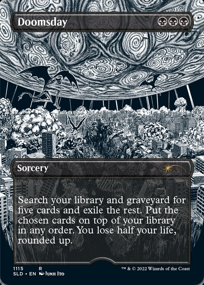 Doomsday (Borderless Etched Foil) [Secret Lair Drop Series] | Odin's Place