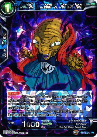 Babidi, Overseer of Destruction (BT6-047) [Destroyer Kings] | Odin's Place