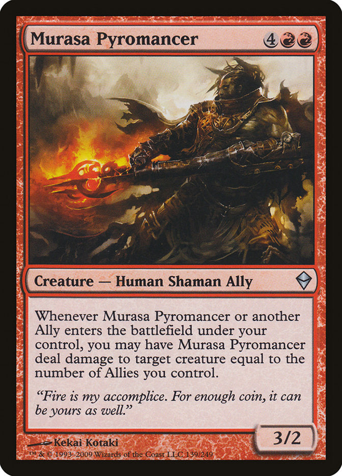 Murasa Pyromancer (139) [Zendikar] | Odin's Place