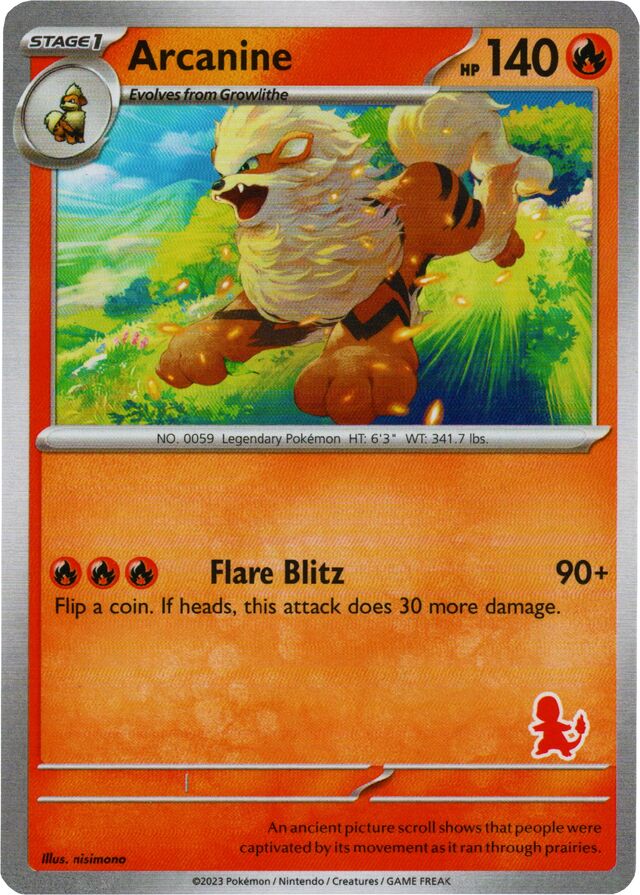 Arcanine [My First Battle] | Odin's Place