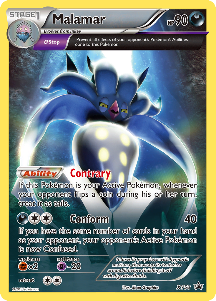 Malamar (XY58) [XY: Black Star Promos] | Odin's Place