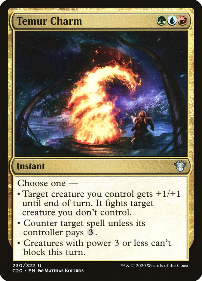 Temur Charm [Commander 2020] | Odin's Place