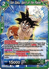 Son Goku, Spirit of the Planet (BT8-118_PR) [Malicious Machinations Prerelease Promos] | Odin's Place