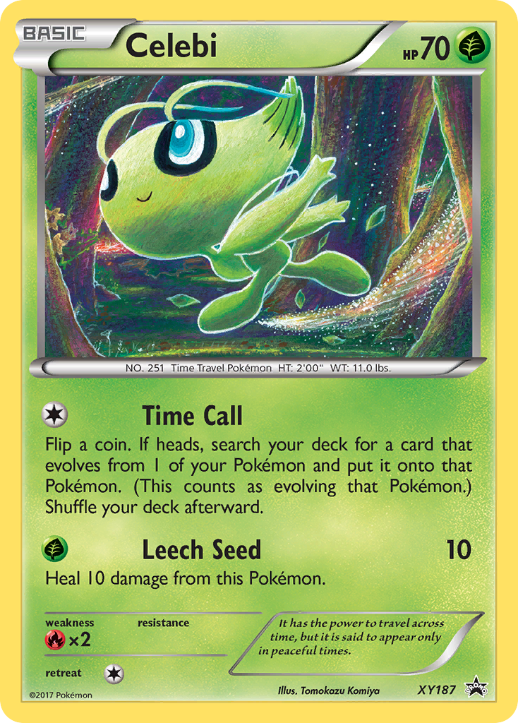 Celebi (XY187) [XY: Black Star Promos] | Odin's Place