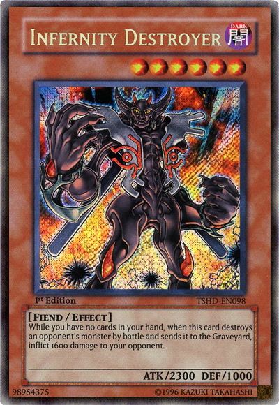Infernity Destroyer [TSHD-EN098] Secret Rare | Odin's Place