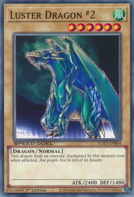 Luster Dragon #2 [SGX3-ENB04] Common | Odin's Place