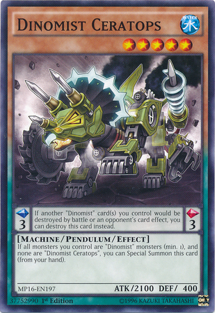 Dinomist Ceratops [MP16-EN197] Common | Odin's Place
