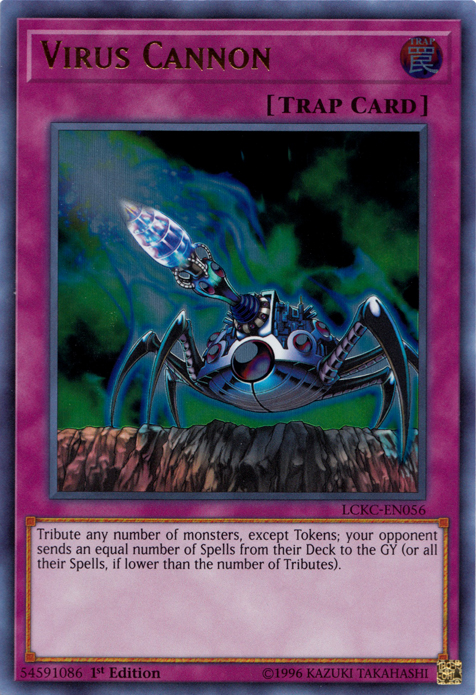 Virus Cannon [LCKC-EN056] Ultra Rare | Odin's Place