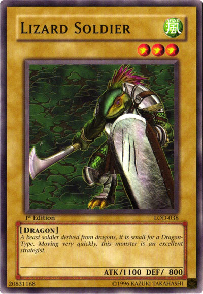 Lizard Soldier [LOD-038] Common | Odin's Place