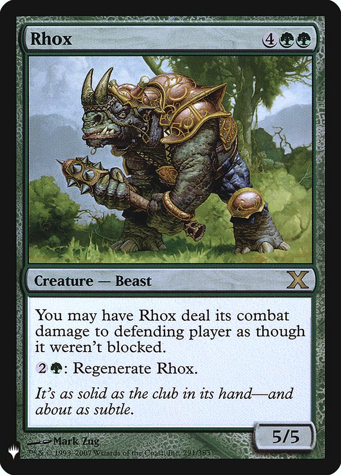 Rhox [Mystery Booster] | Odin's Place