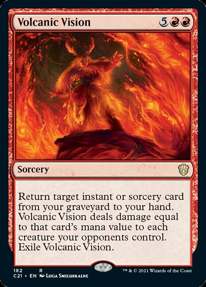 Volcanic Vision [Commander 2021] | Odin's Place