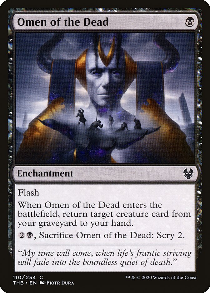 Omen of the Dead [Theros Beyond Death] | Odin's Place