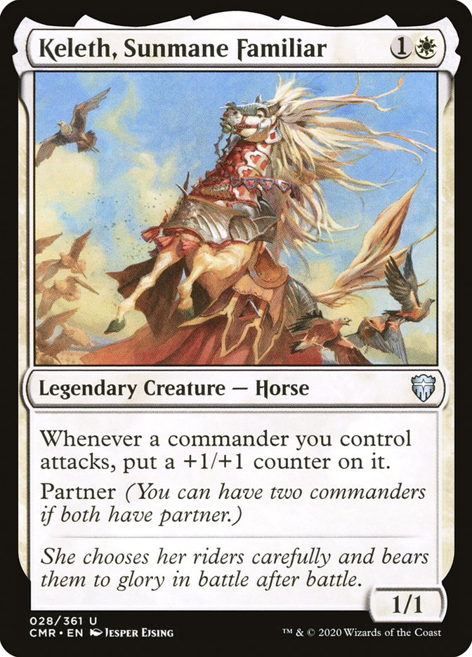 Keleth, Sunmane Familiar [Commander Legends] | Odin's Place