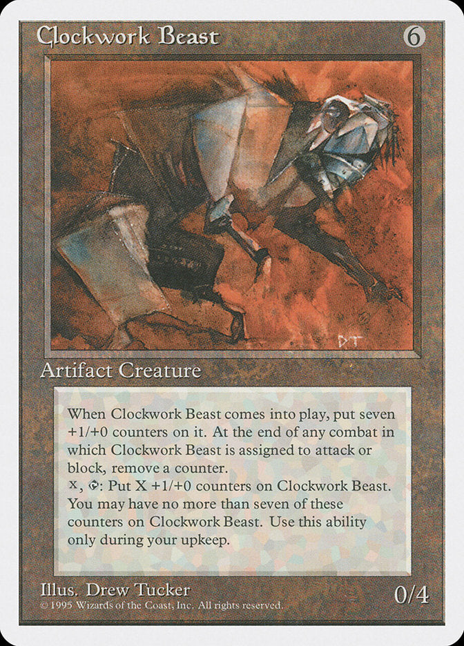 Clockwork Beast (307) [Fourth Edition] | Odin's Place