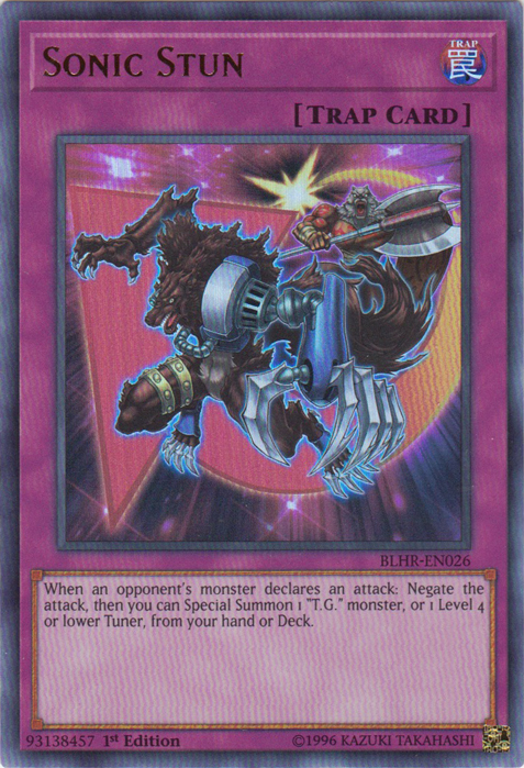 Sonic Stun [BLHR-EN026] Ultra Rare | Odin's Place