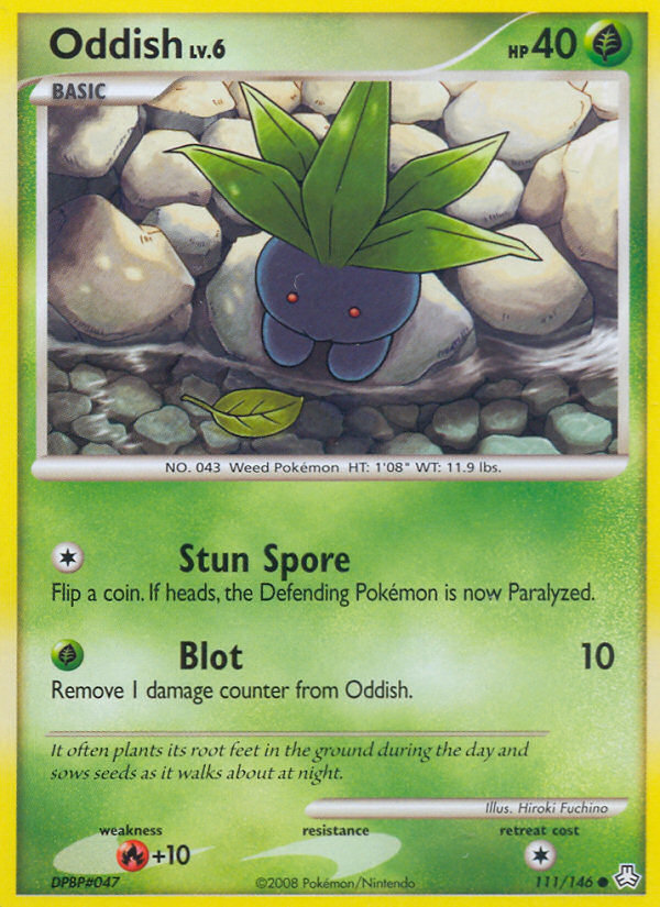 Oddish (111/146) [Diamond & Pearl: Legends Awakened] | Odin's Place