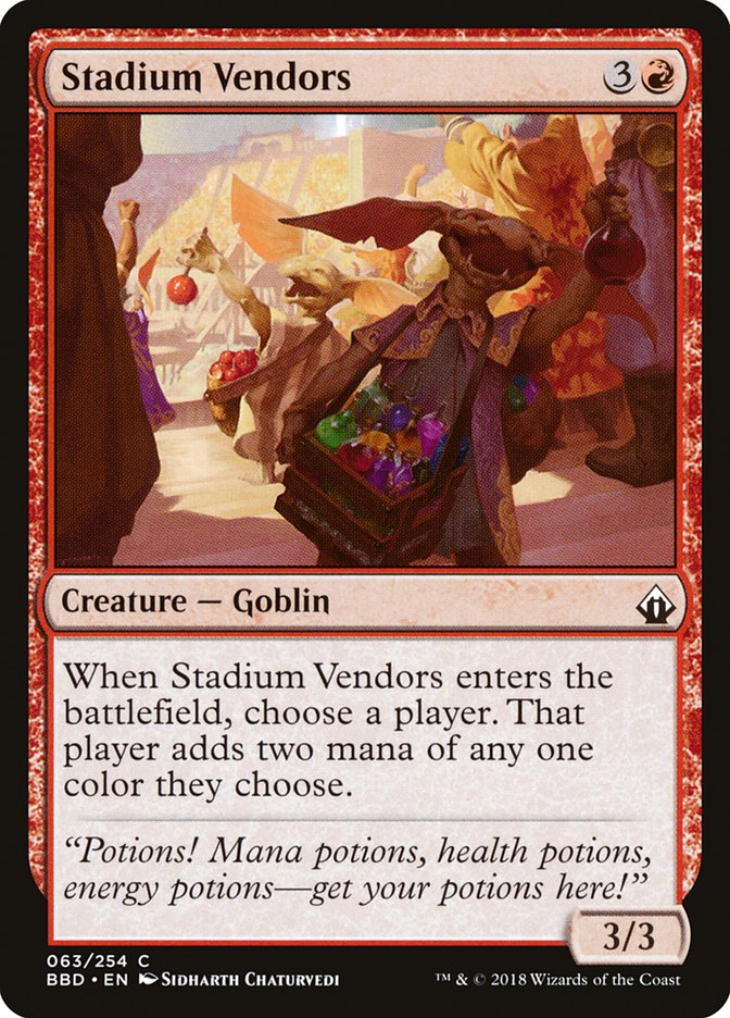 Stadium Vendors (63) [Battlebond] | Odin's Place