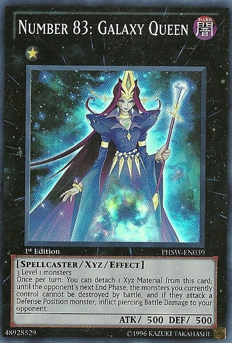 Number 83: Galaxy Queen [PHSW-EN039] Super Rare | Odin's Place