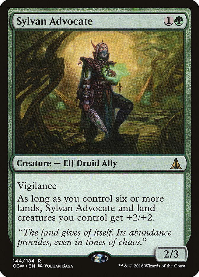 Sylvan Advocate (144) [Oath of the Gatewatch] | Odin's Place