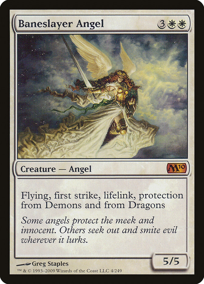 Baneslayer Angel (4) [Magic 2010] | Odin's Place