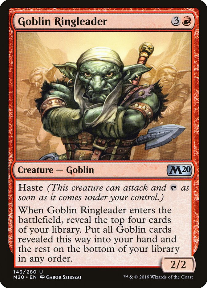 Goblin Ringleader [Core Set 2020] | Odin's Place