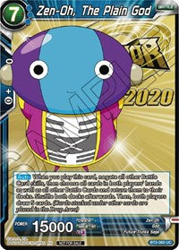 Zen-Oh, The Plain God (BT2-060) [Tournament Promotion Cards] | Odin's Place