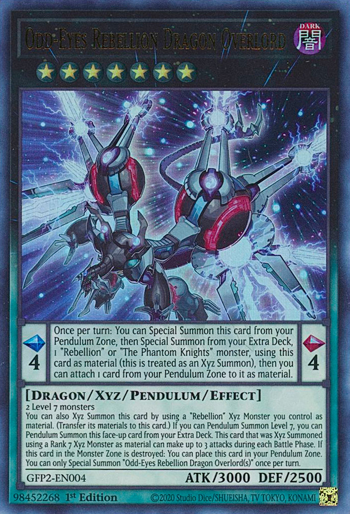 Odd-Eyes Rebellion Dragon Overlord [GFP2-EN004] Ultra Rare | Odin's Place