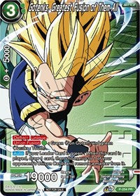 Gotenks, Greatest Fusion of Them All (Winner Stamped) (P-254) [Tournament Promotion Cards] | Odin's Place