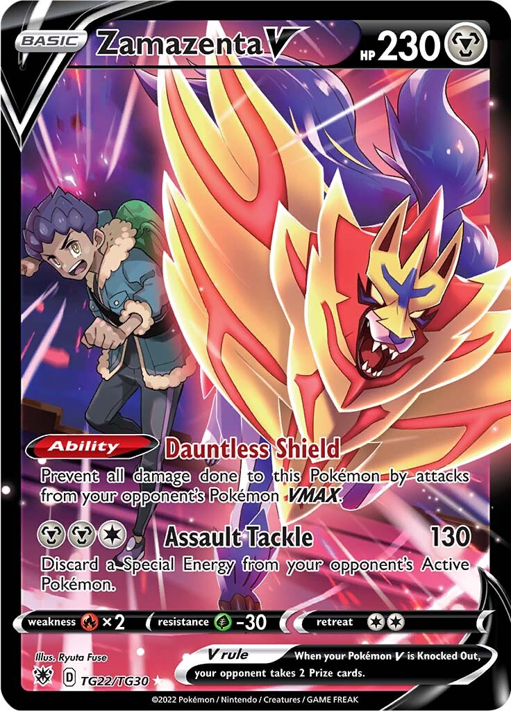 Zamazenta V (TG22/TG30) [Sword & Shield: Astral Radiance] | Odin's Place
