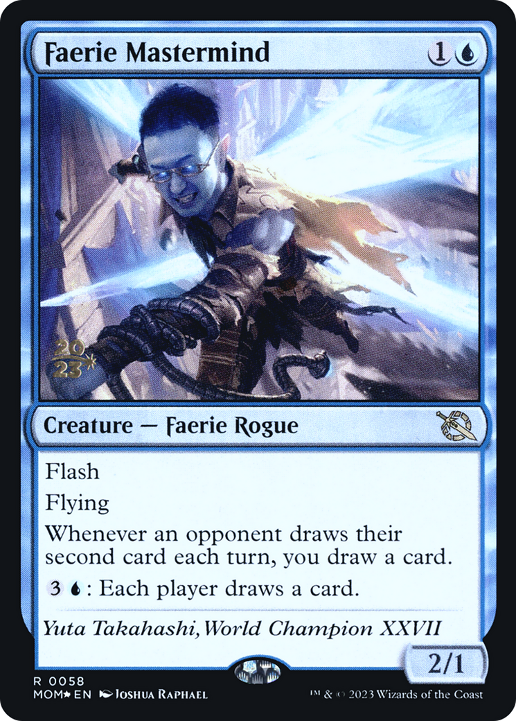 Faerie Mastermind [March of the Machine Prerelease Promos] | Odin's Place