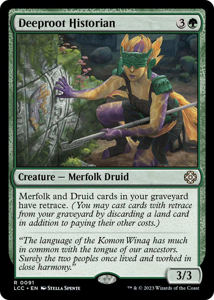 Deeproot Historian [The Lost Caverns of Ixalan Commander] | Odin's Place