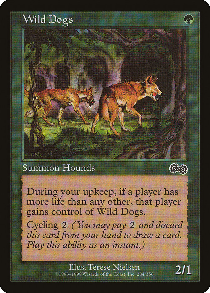 Wild Dogs (284) [Urza's Saga] | Odin's Place