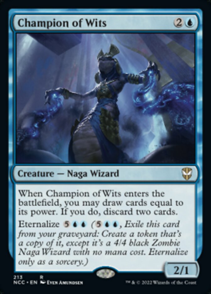 Champion of Wits [Streets of New Capenna Commander] | Odin's Place