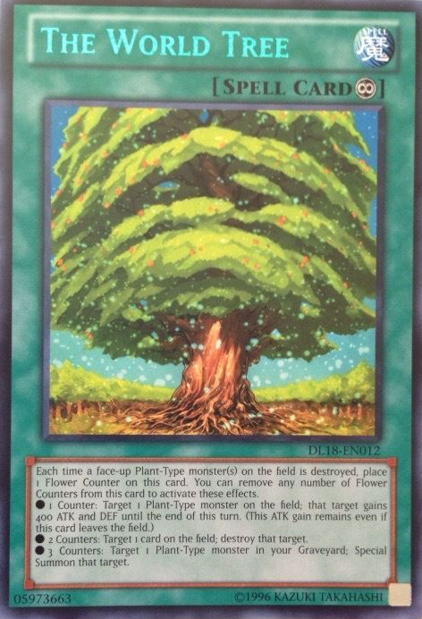 The World Tree (Green) [DL18-EN012] Rare | Odin's Place