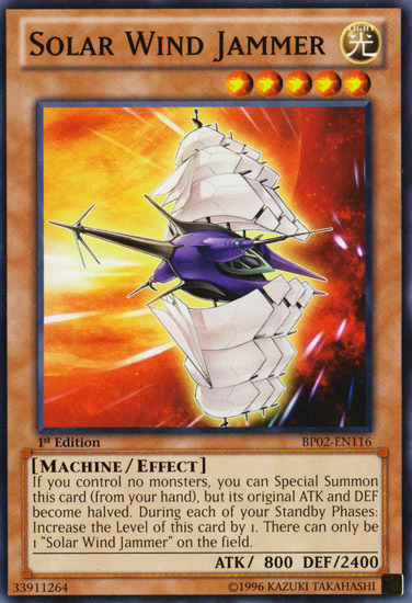 Solar Wind Jammer [BP02-EN116] Common | Odin's Place
