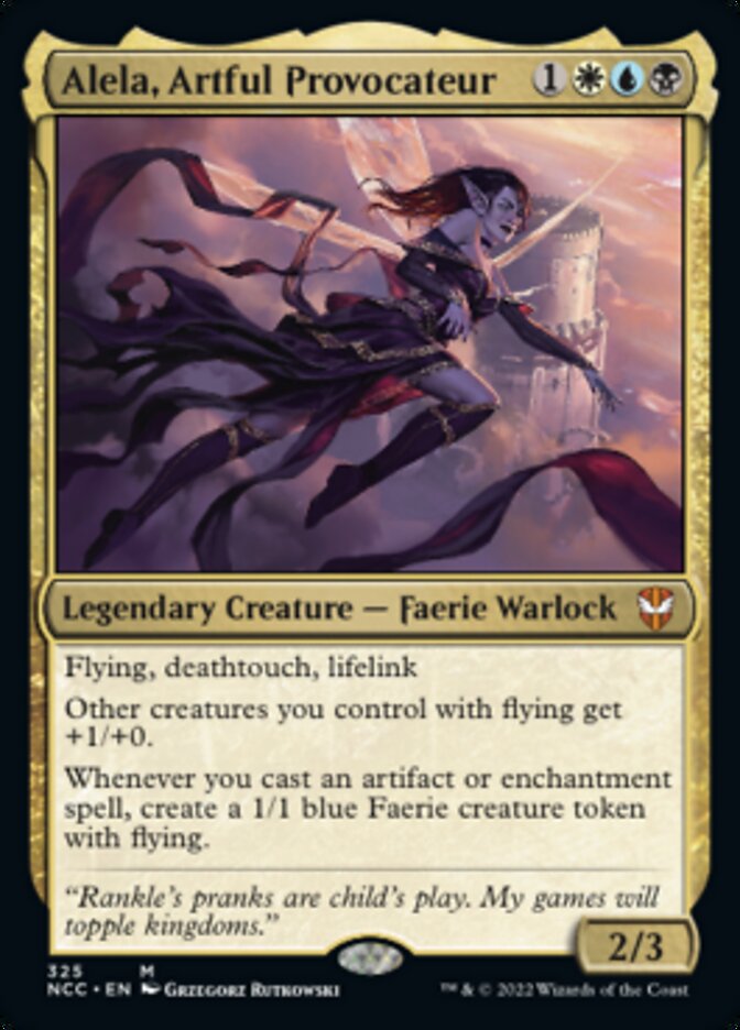 Alela, Artful Provocateur [Streets of New Capenna Commander] | Odin's Place