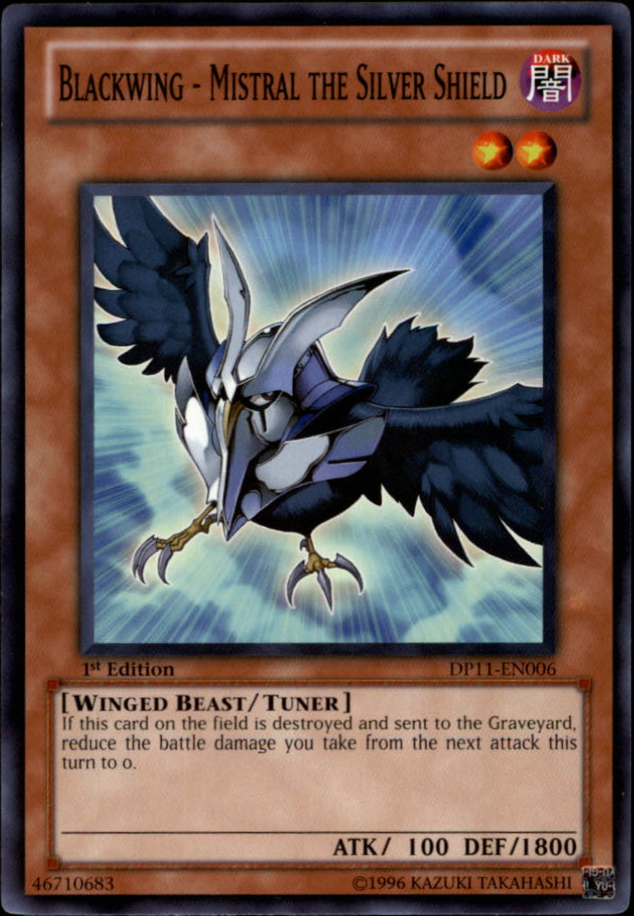 Blackwing - Mistral the Silver Shield [DP11-EN006] Common | Odin's Place