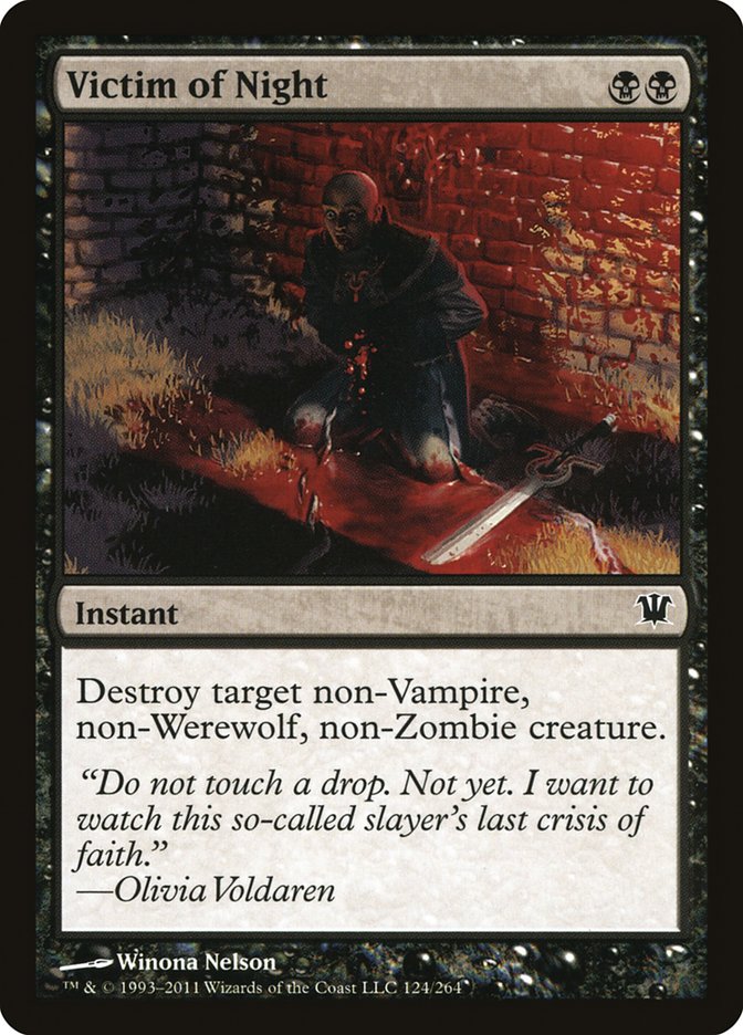 Victim of Night (124) [Innistrad] | Odin's Place