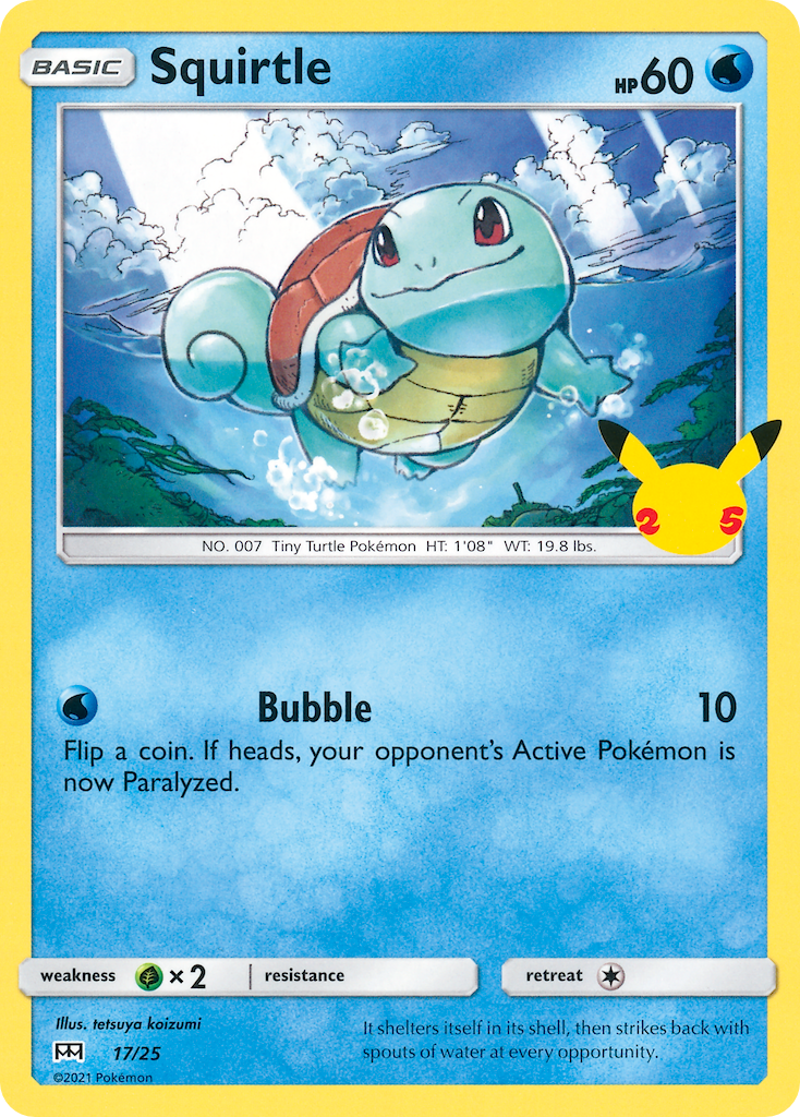 Squirtle (17/25) [McDonald's 25th Anniversary] | Odin's Place