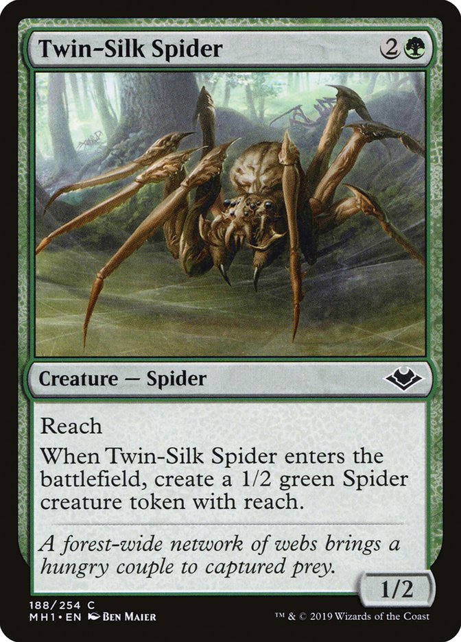 Twin-Silk Spider (188) [Modern Horizons] | Odin's Place