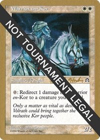 Warrior en-Kor - 1998 Brian Hacker (STH) [World Championship Decks] | Odin's Place