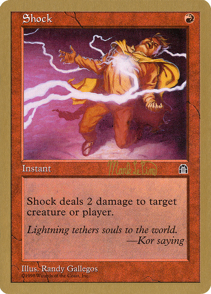 Shock (Mark Le Pine) [World Championship Decks 1999] | Odin's Place